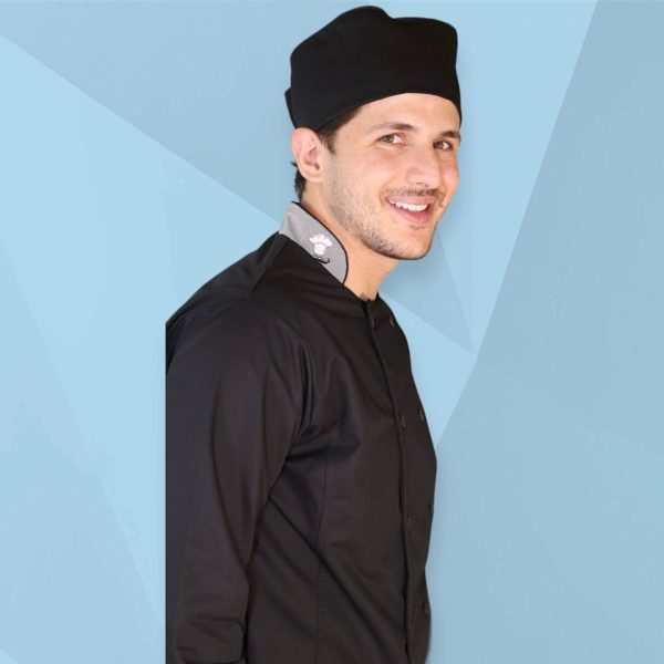 Gorro Chef  Negro - Imagen 2