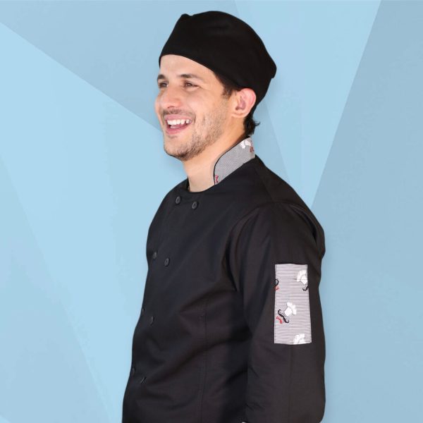 Gorro Chef  Negro - Imagen 3